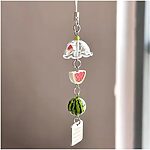 Cute Wind Chime Pendant Keyring Mobile Phone Lanyard Kawaii Bag Decorative Accessories Home Decorations