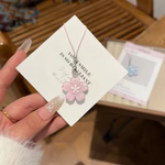 Sakura Flower Pendant Mobile Phone Chain for Women Girls